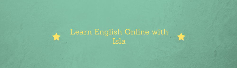 Learn English Online with Isla